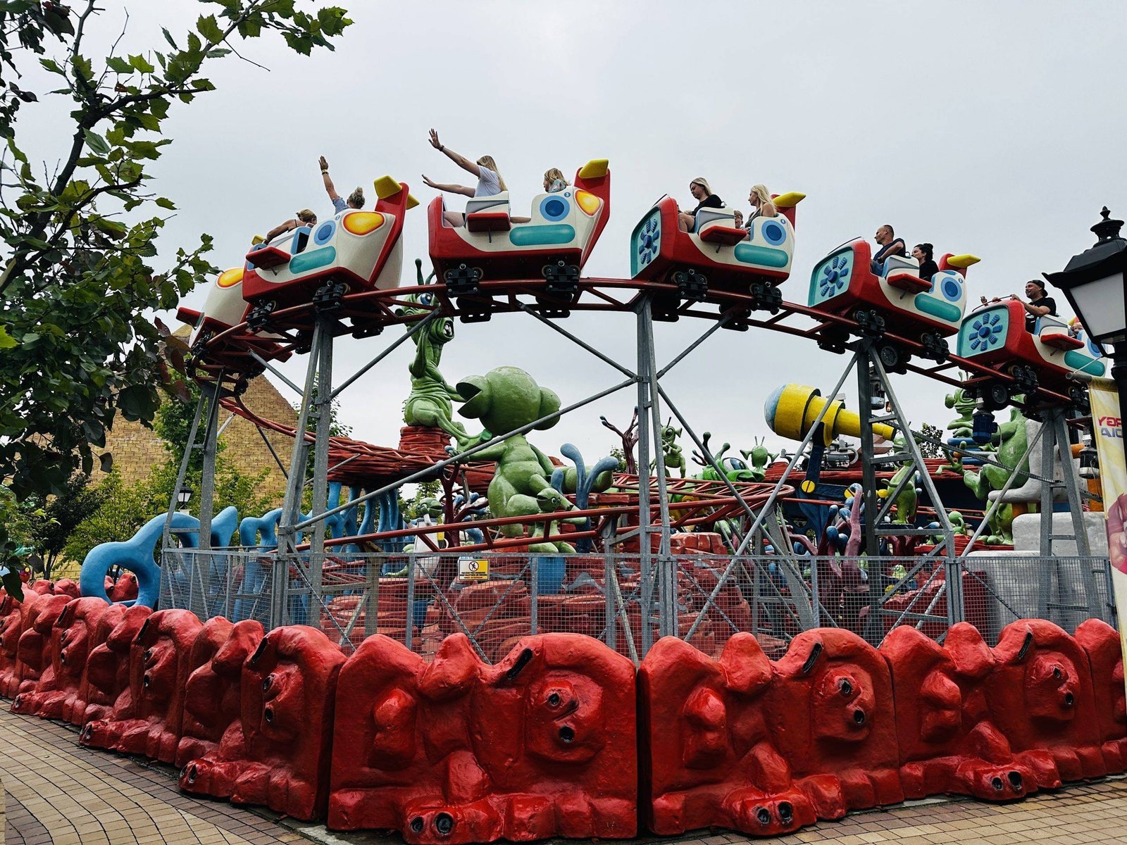 Attractions in Energylandia park