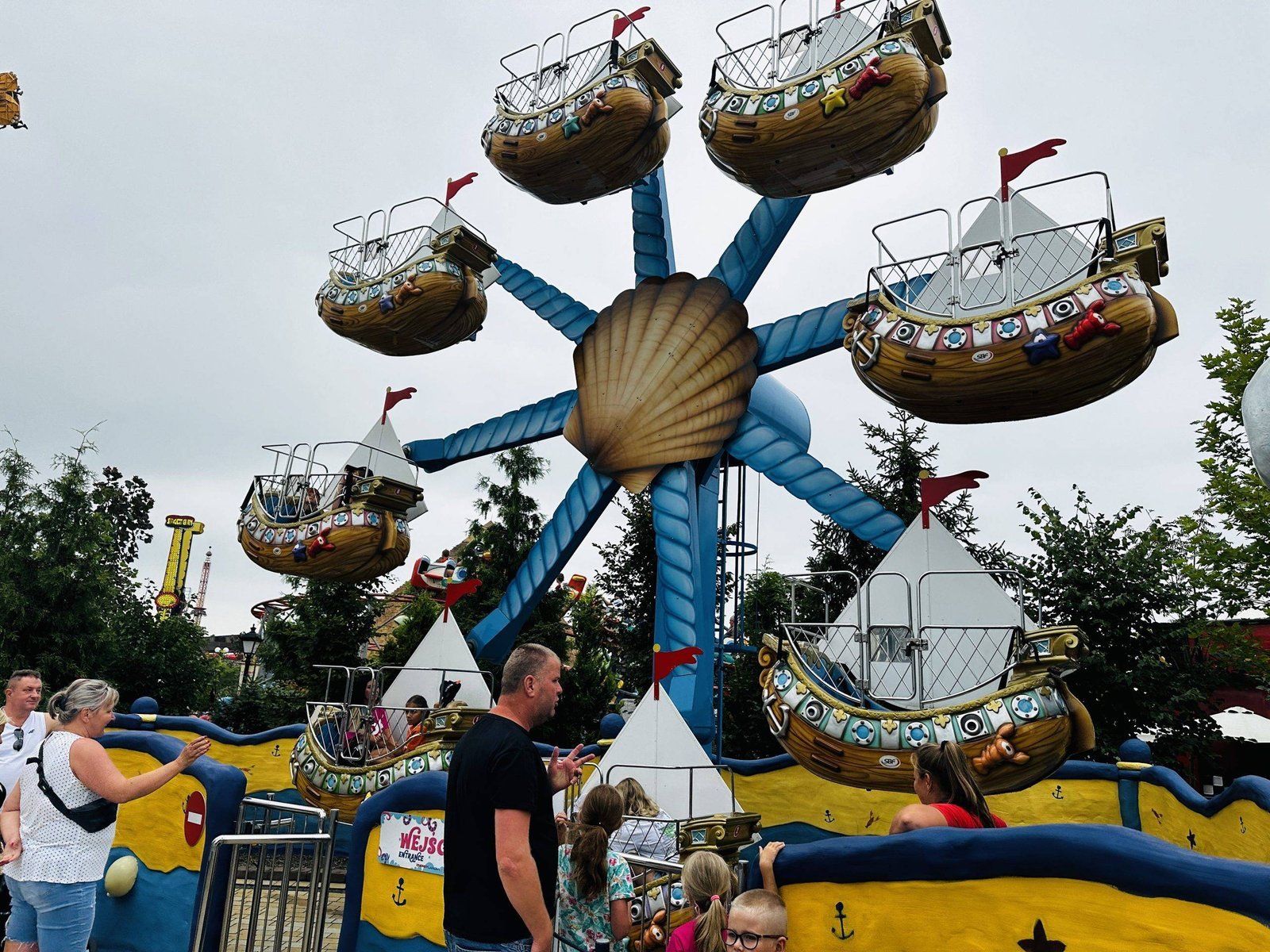 Attractions in Energylandia park