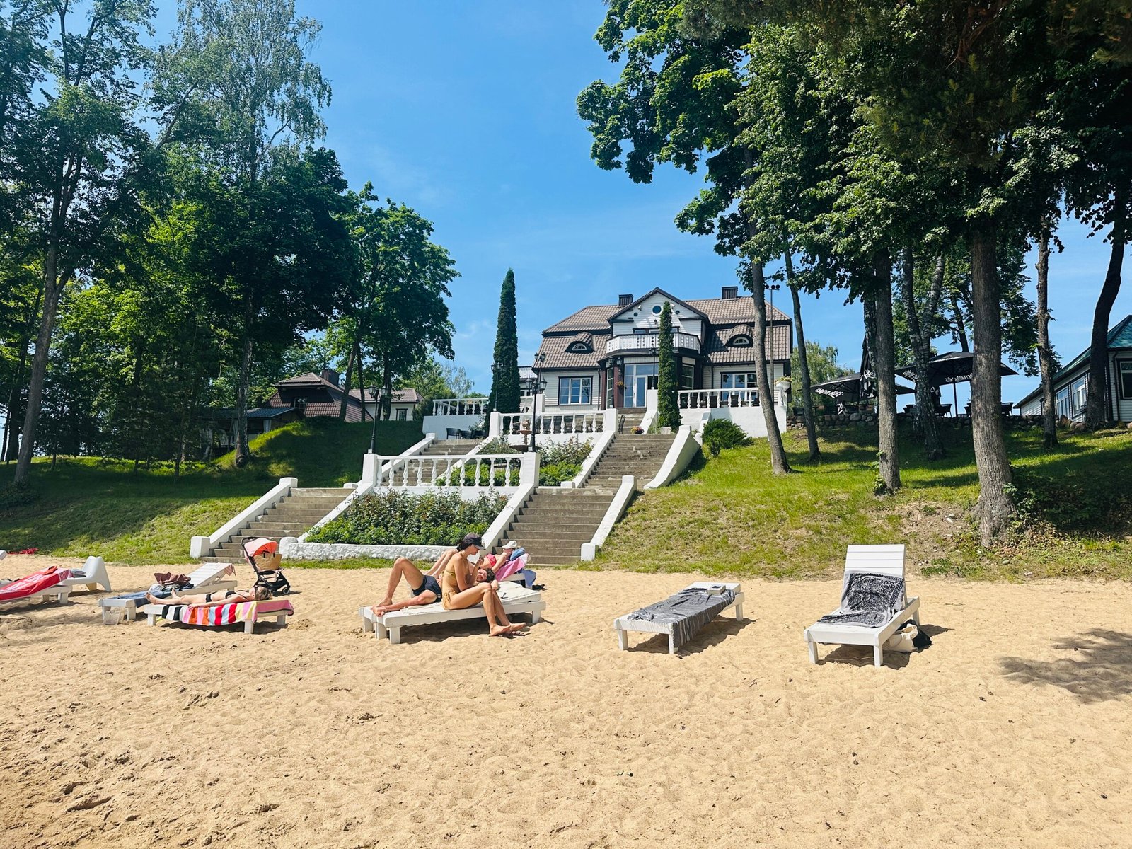 Best beach with kids near Vilnius