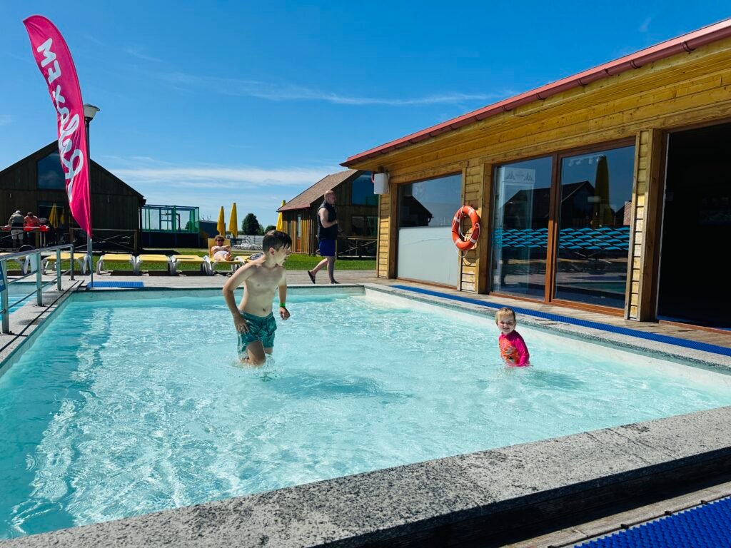 Dreverna camping outdoor pools – unique in Lithuania