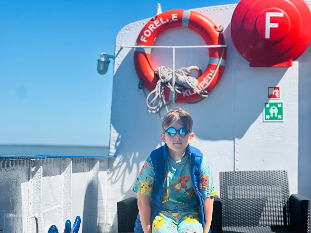 Boat trip with kids