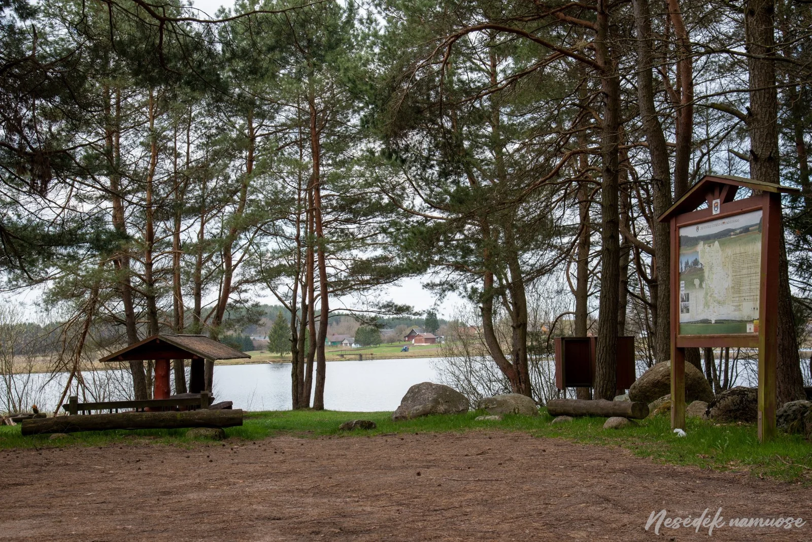 Dieveniškės Regional Park hiking trails (photo from the “Nesėdėk namuose” website)