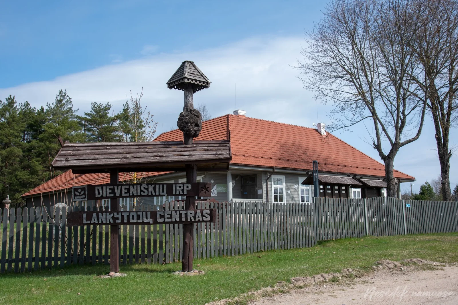 Dieveniškės Regional Park hiking trails (photo from the “Nesėdėk namuose” website)