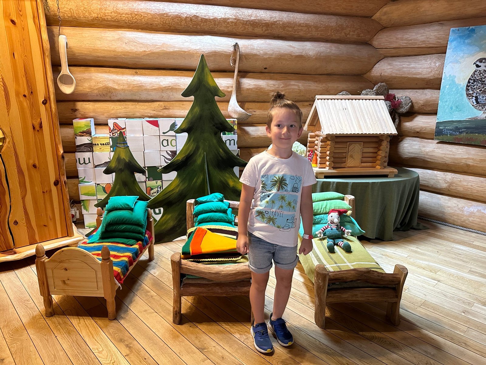 Tervete nature park with children