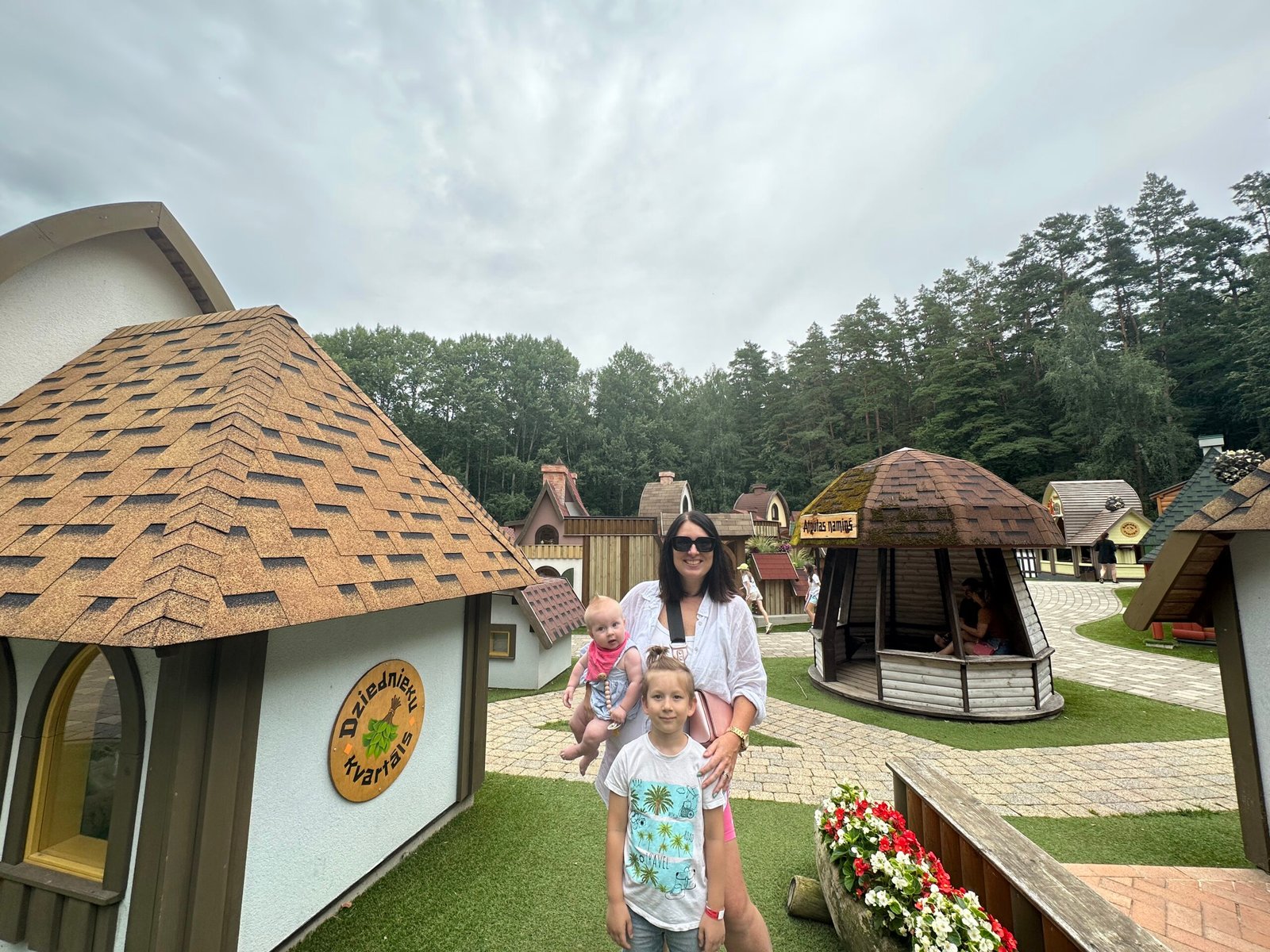 Tervete nature park with children