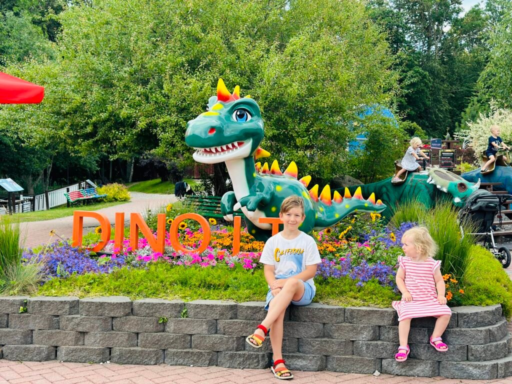 The largest dinosaur park in the Baltics