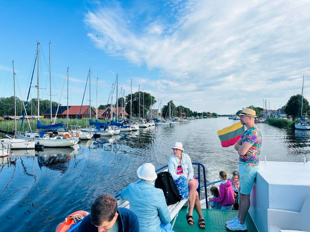 Ferry to Nida and the Curonian Spit