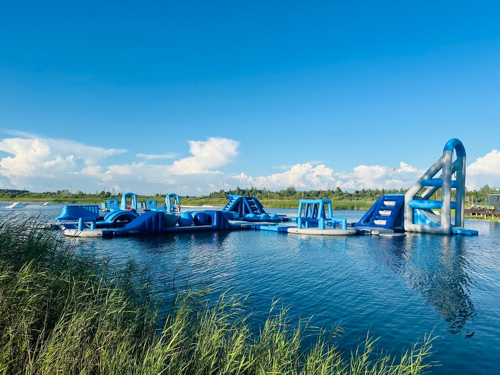 Liberty Beach – one of the biggest inflatable parks in Tauragė.