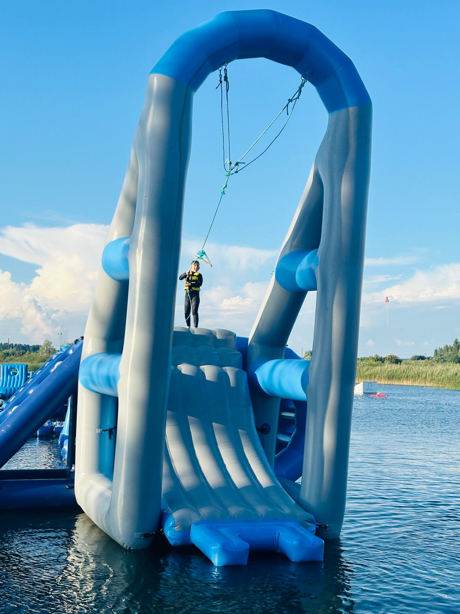 Liberty Beach – one of the biggest inflatable parks in Tauragė.
