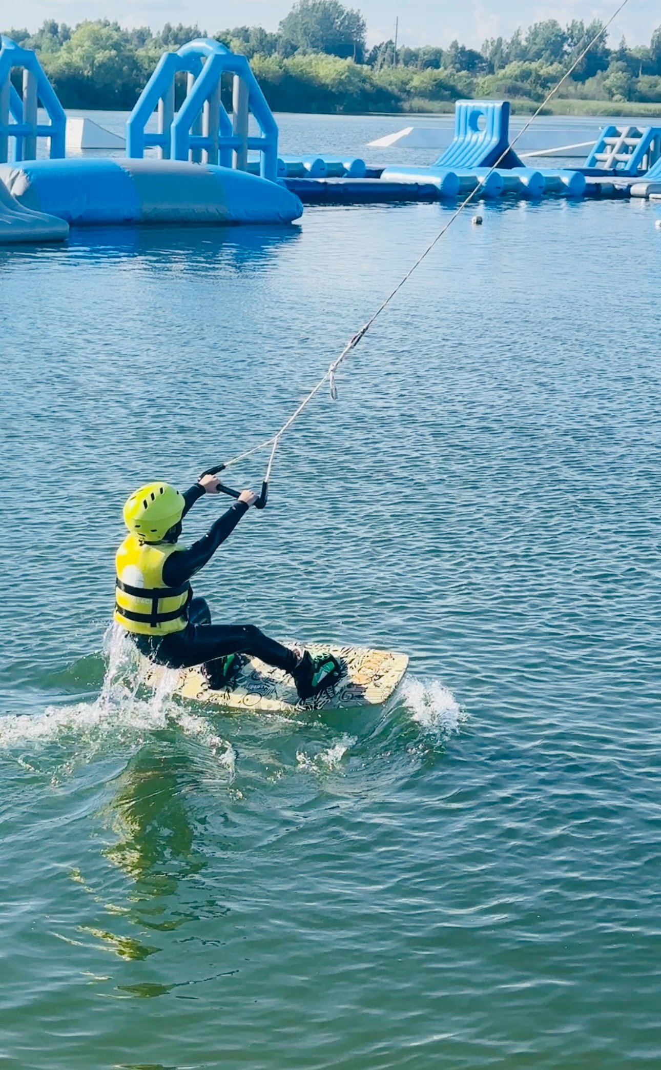 Largest inflatable and wake paradise in Lithuania