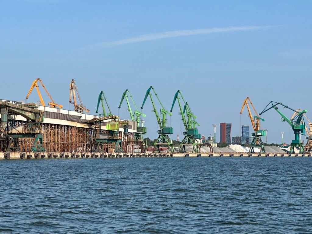 Forelle boat tour around Klaipėda Port