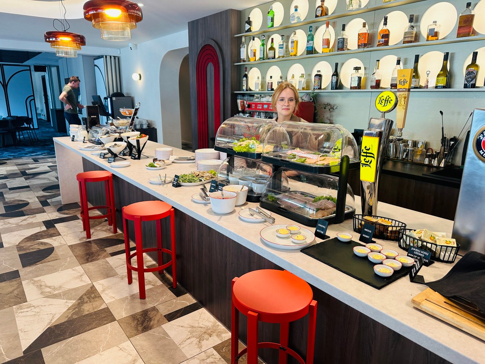 Breakfast in Tauragė Hotel