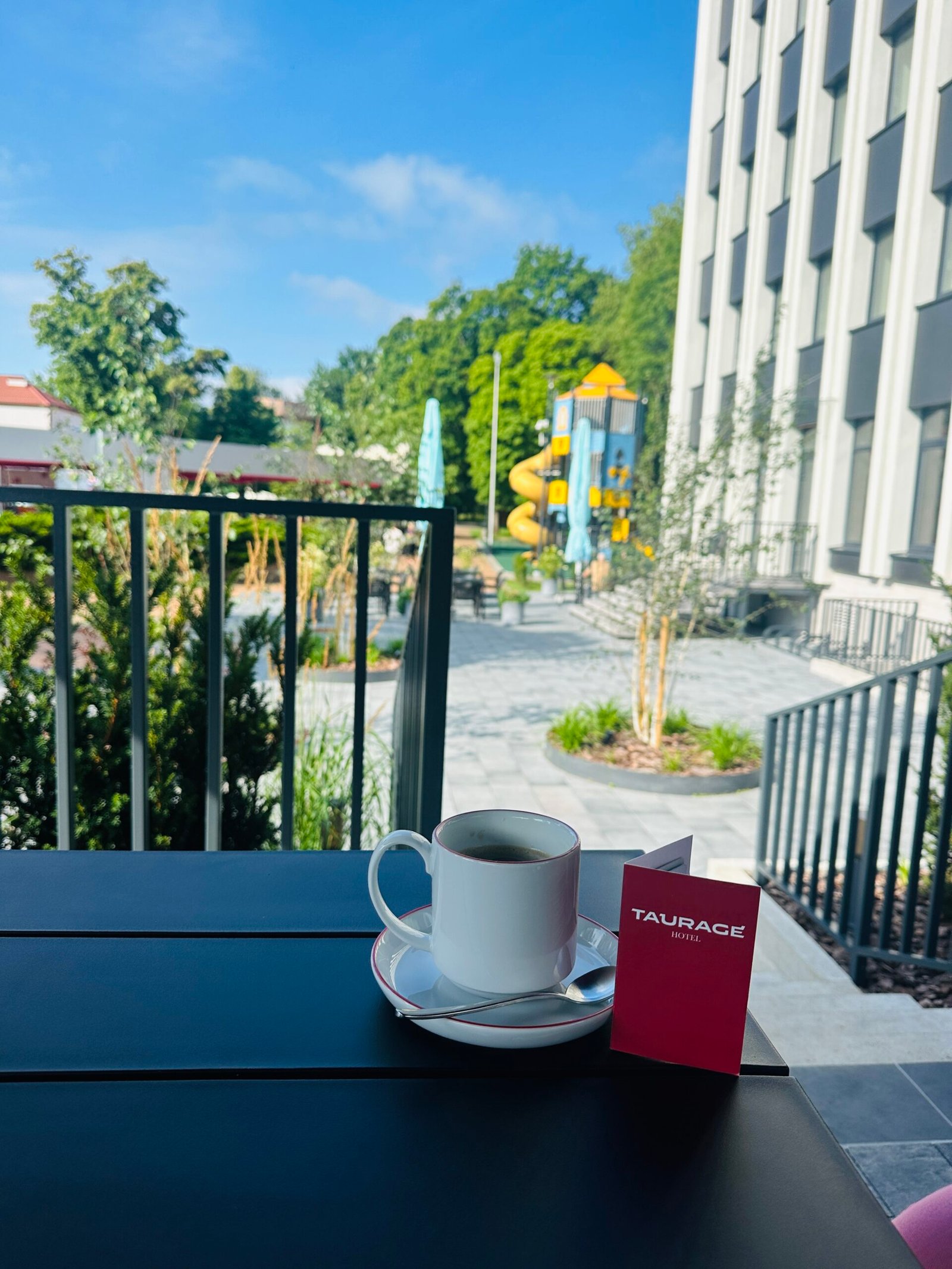 Hotel terrace