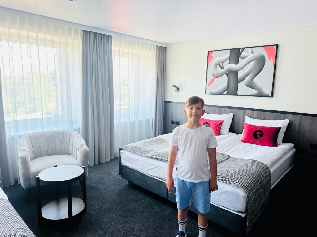 Stylish and comfortable rooms at Tauragė Hotel