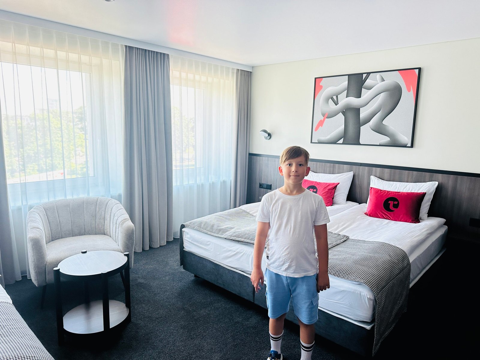 Tauragė Hotel with family