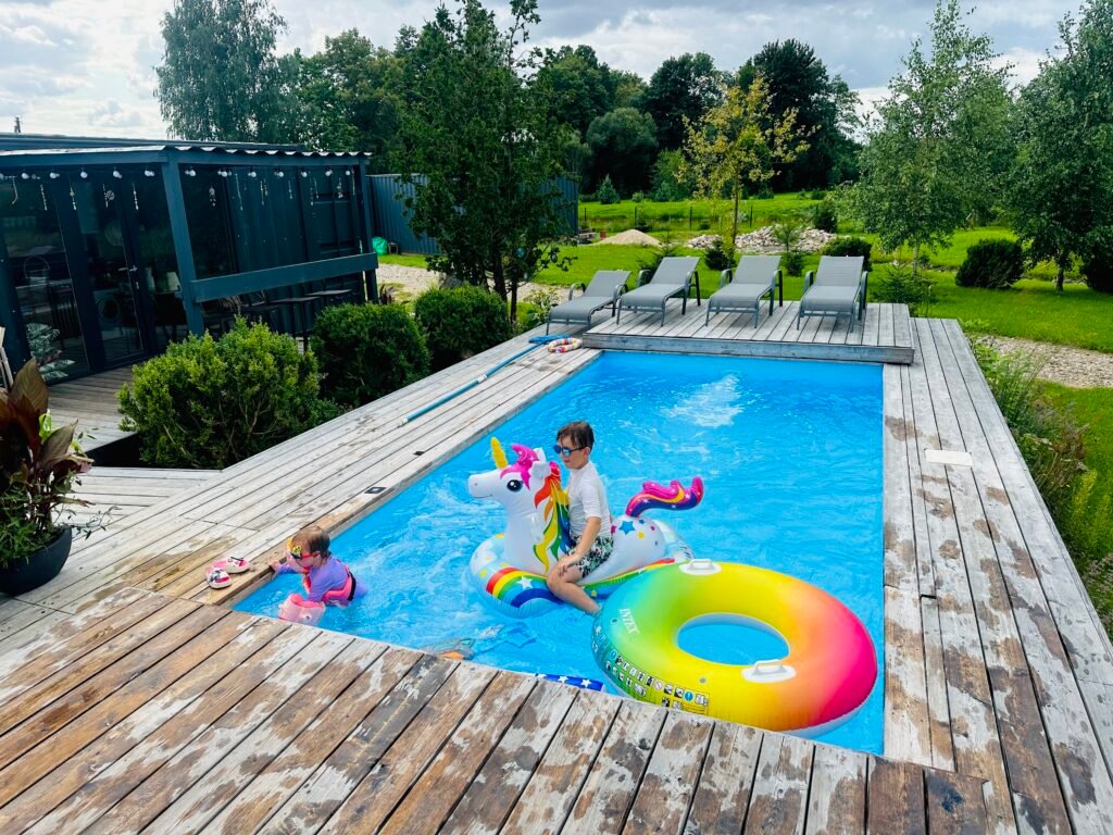 Family stay with a private heated pool for just €120