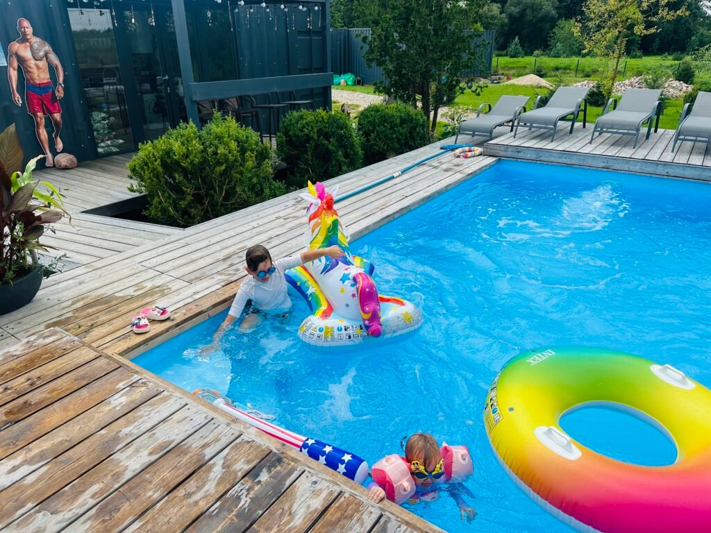 An incredible find in Lithuania: family stay with a private heated pool for just €120