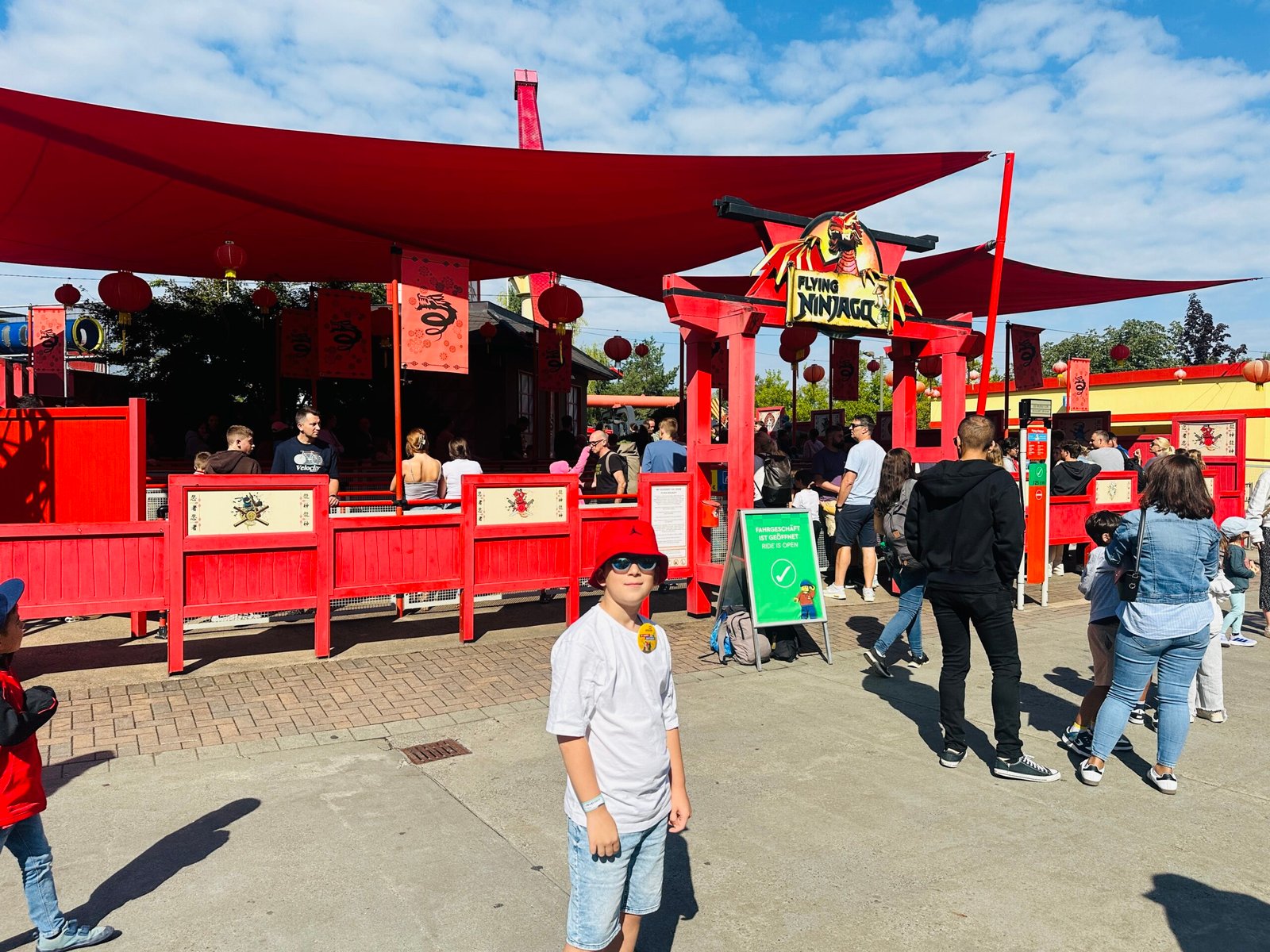 LEGO Ninjago attractions in Legoland