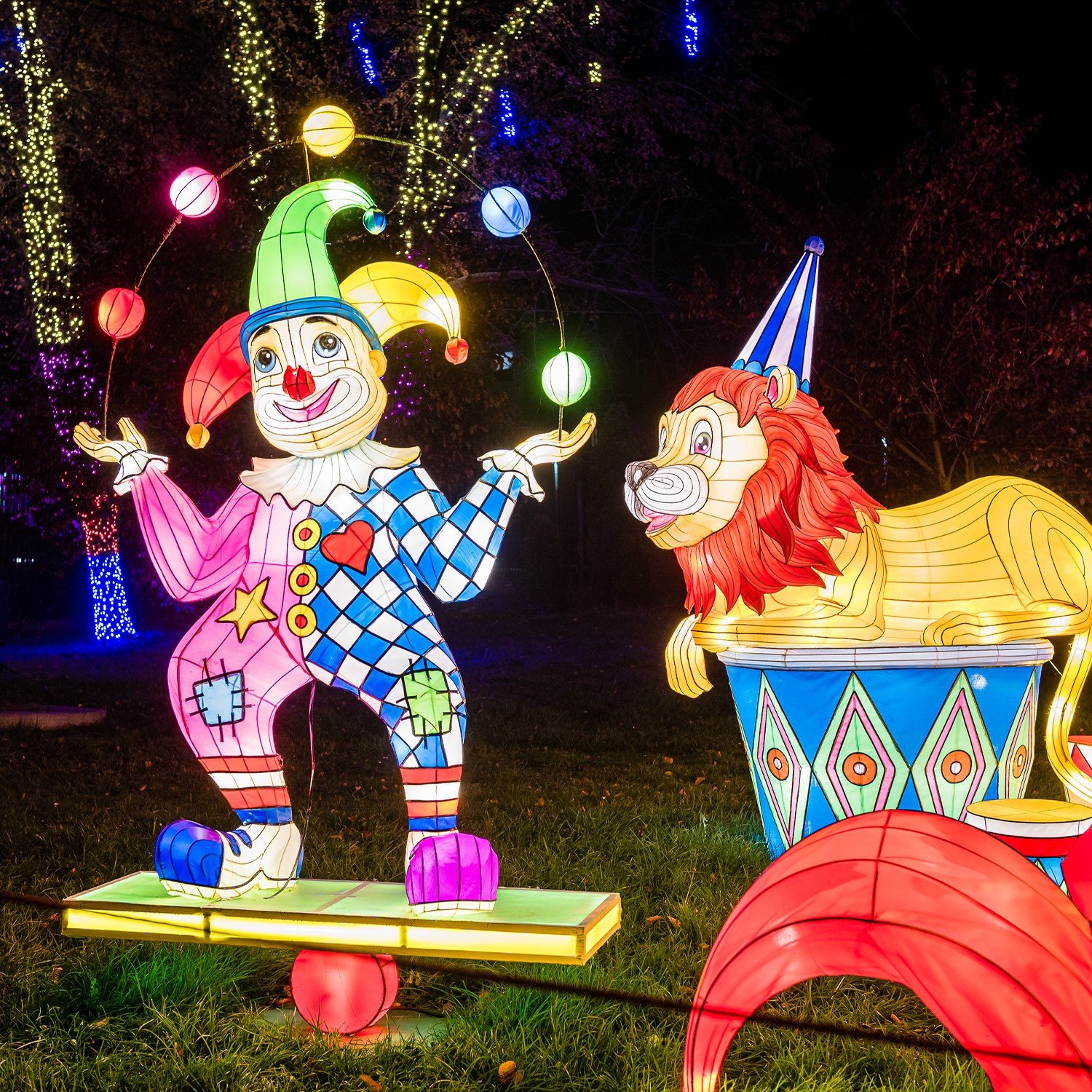 “Garden of Lights” in Kraków