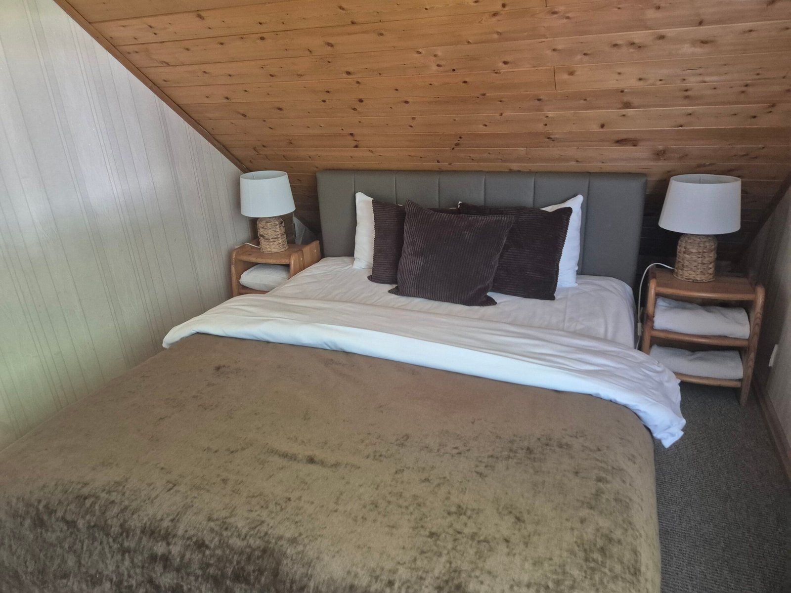 Cabins and lakeside relaxation