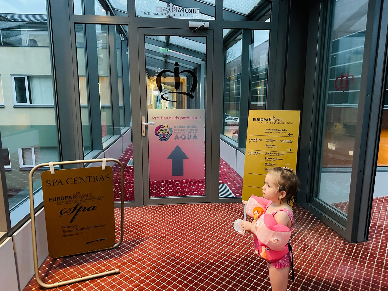 Family stay at Europa Royale Druskininkai with Kids