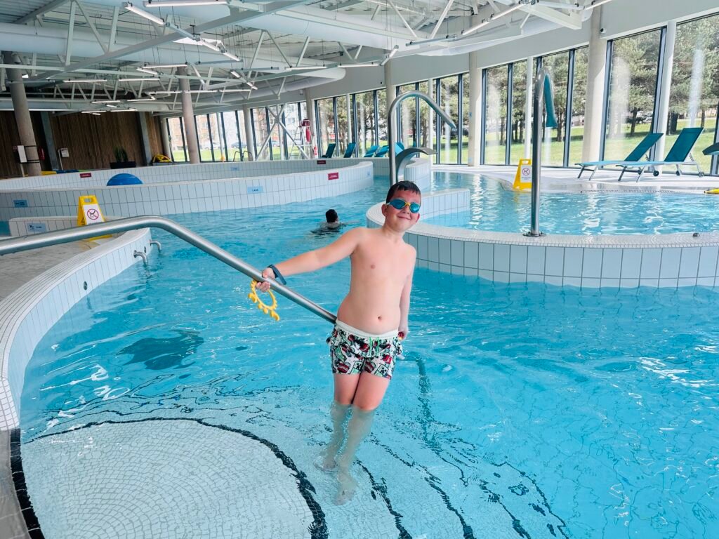 Family-friendly swimming pool in Lithuania