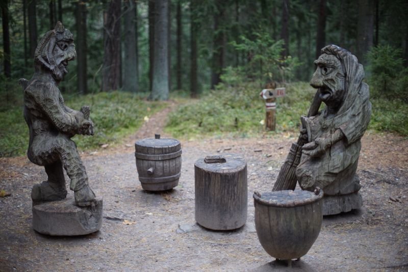 Hill of Witches in Juodkrantė