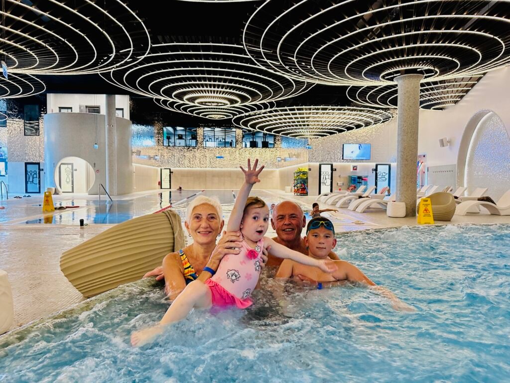 Tichė Water House Pool in Šiauliai