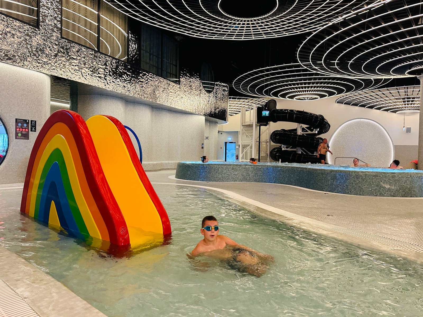 Tichė water house pool in Šiauliai