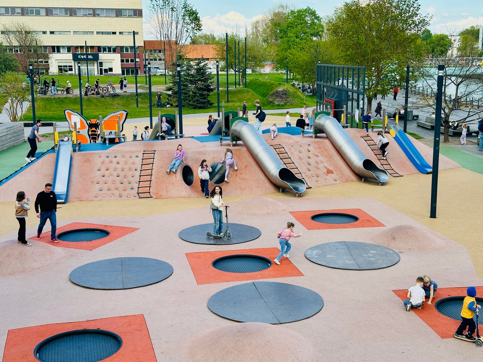 Danės Square playground in Klaipėda