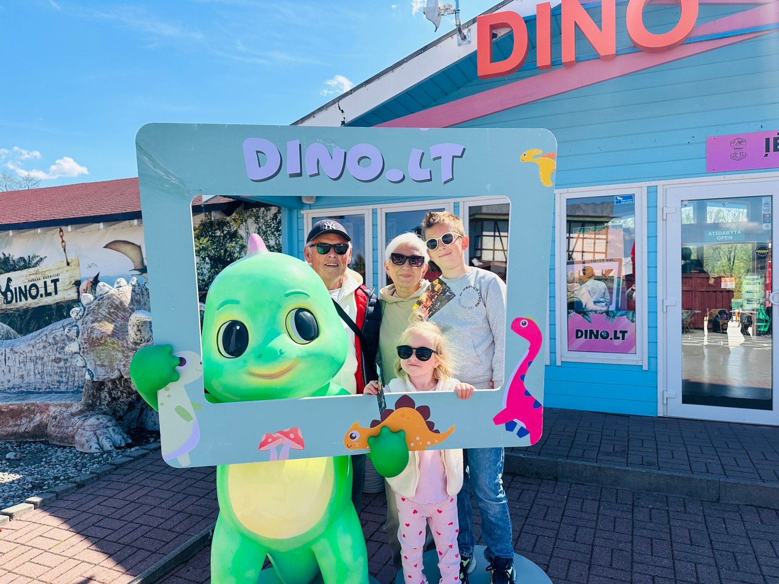 Unlimited fun at the largest dinosaur park in Lithuania
