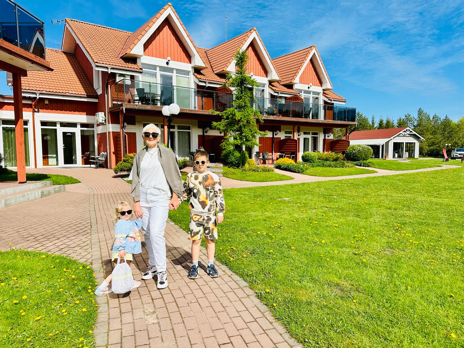 Seaside holiday with children