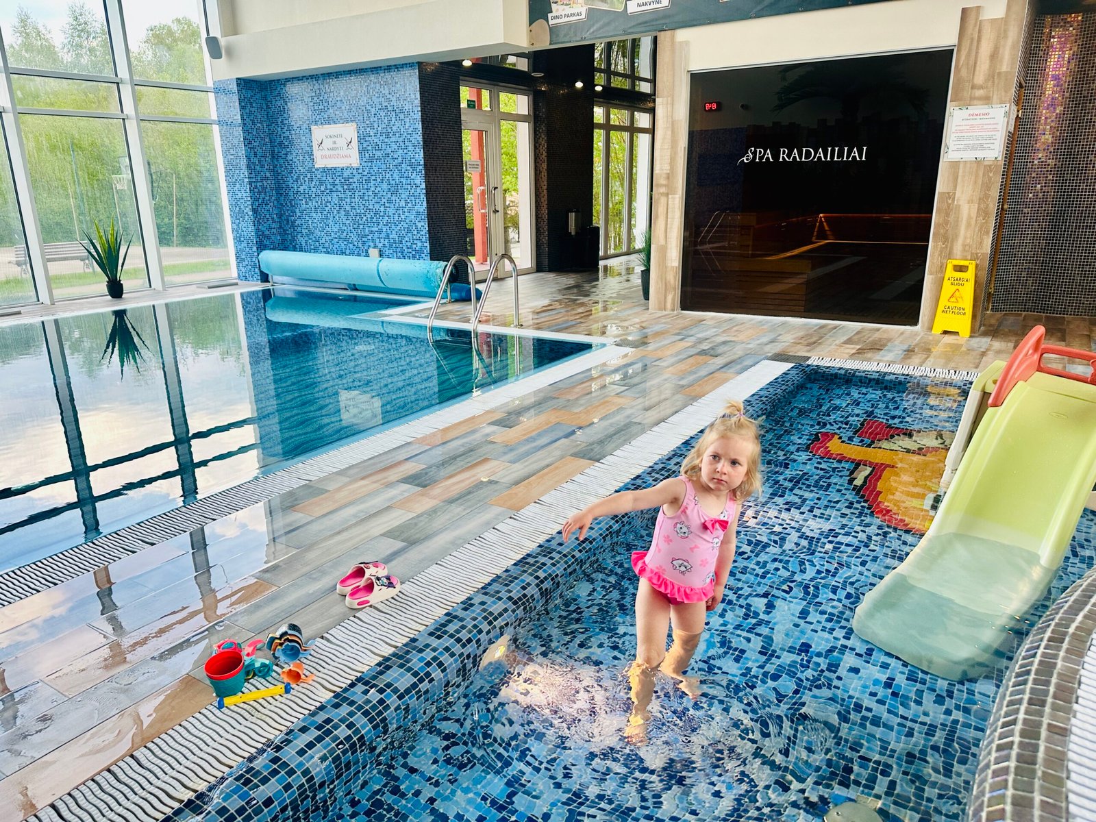 Best swimming pools for families with kids in Lithuania
