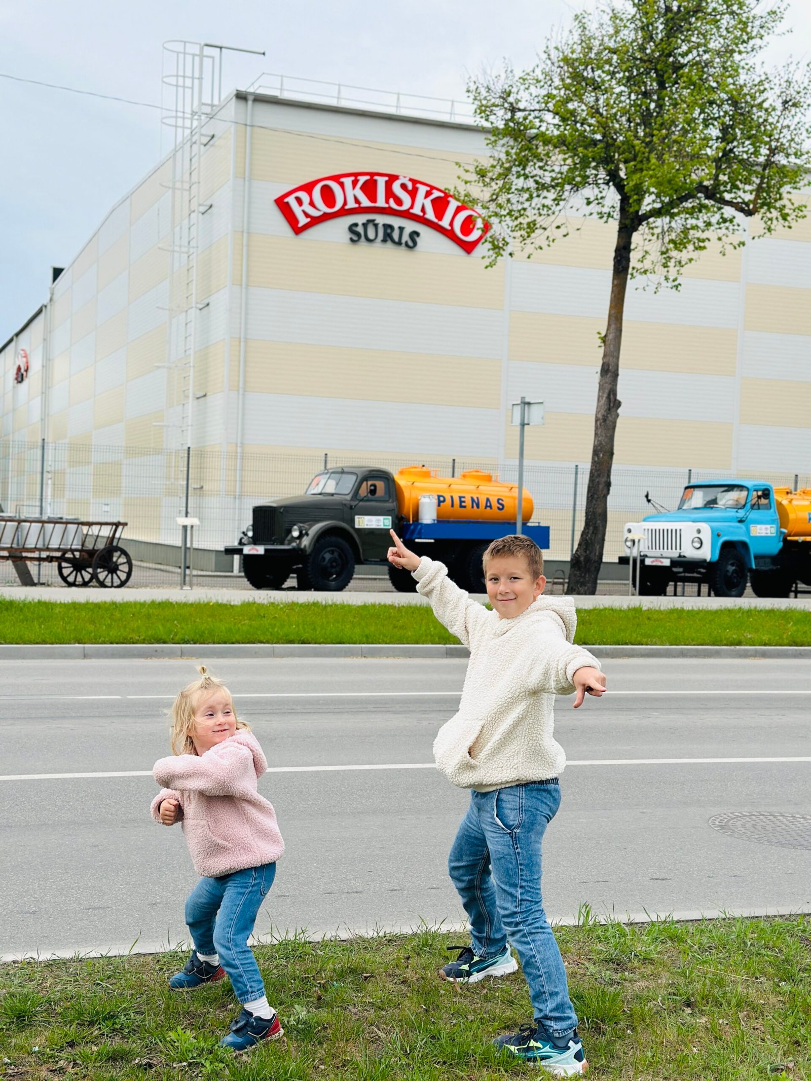 Milk truck exhibition