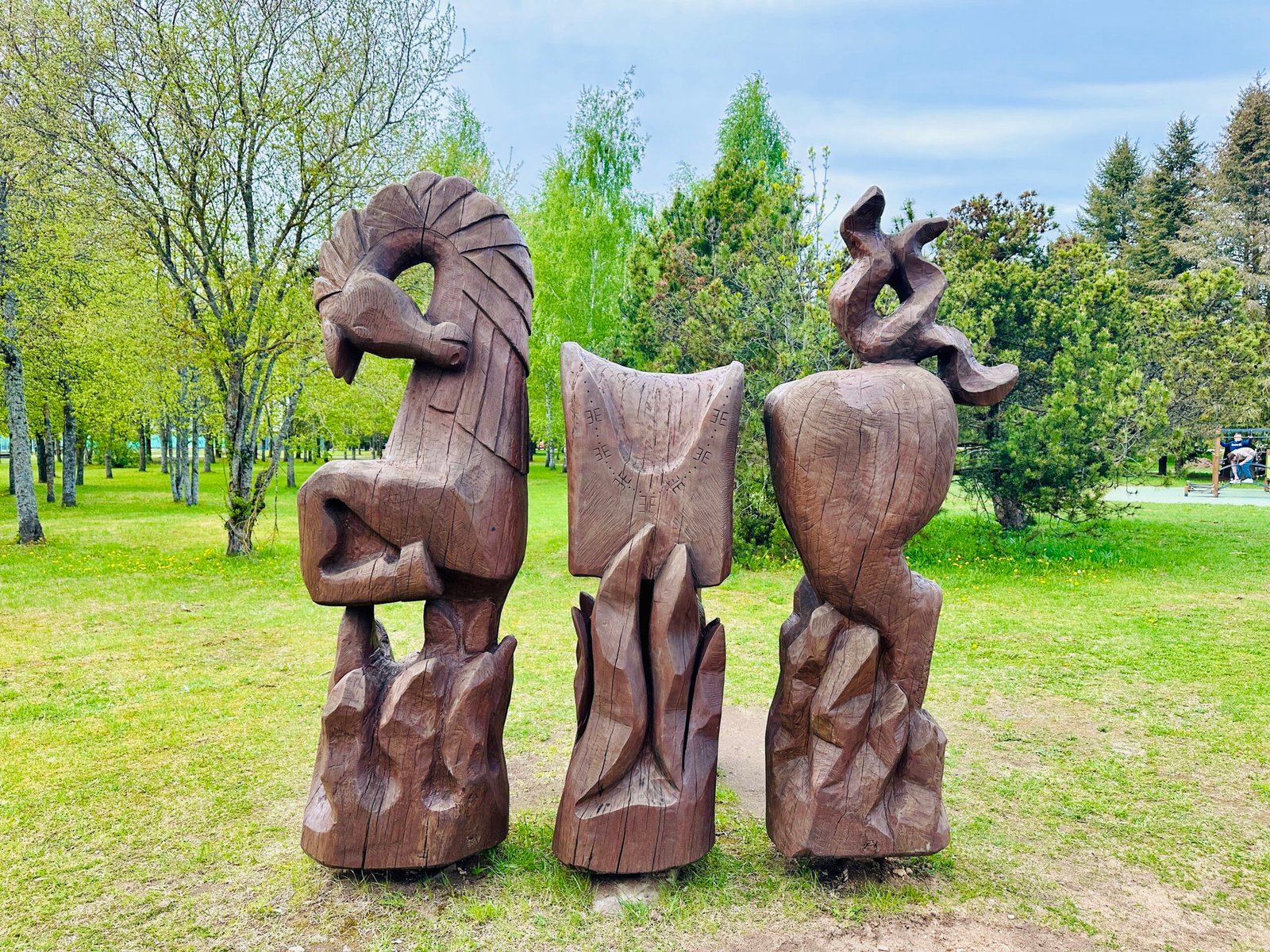 Lionginas Šepka Sculpture Park in Rokiškis