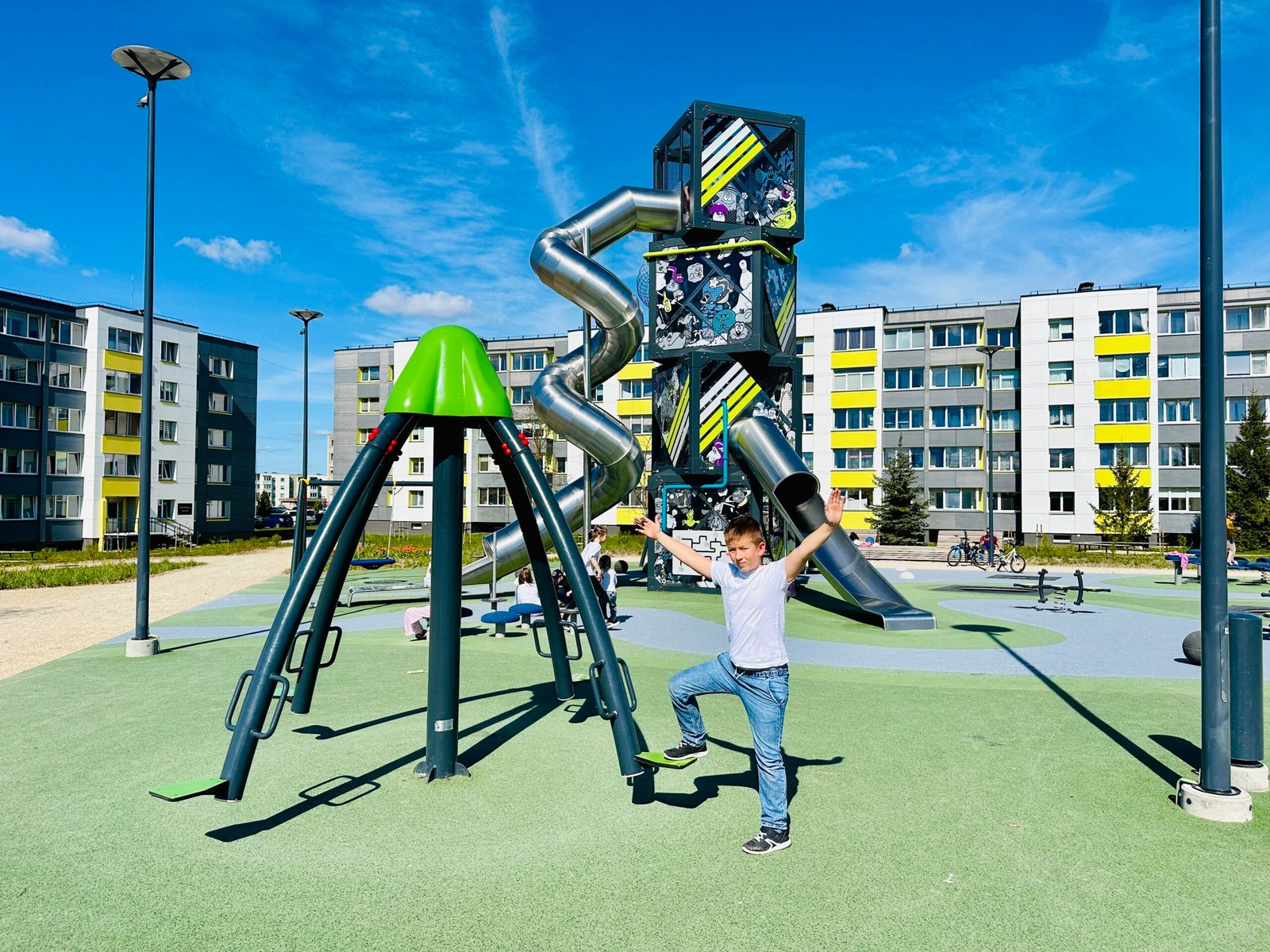 New playground in Jonava