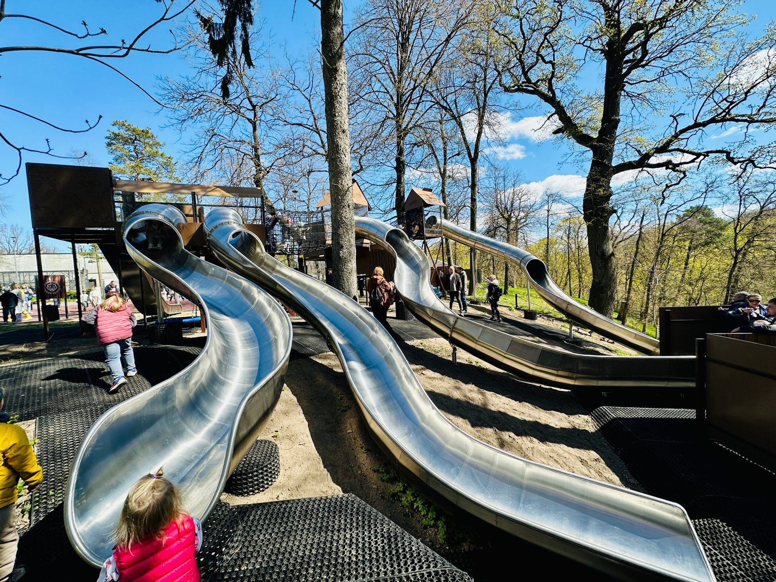 Playground at the Lietuvos zoologijos sodas