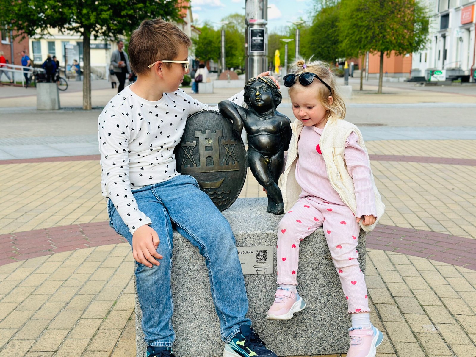 Talking Sculpture in Klaipėda