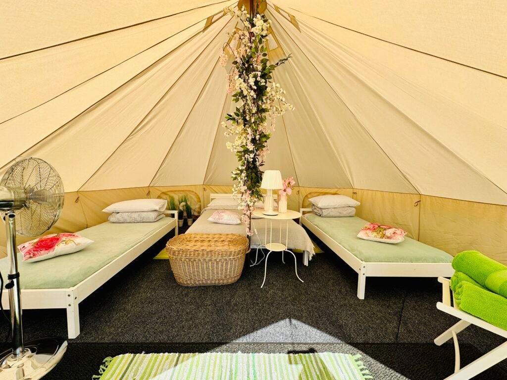 Glamping with kids in Lithuania