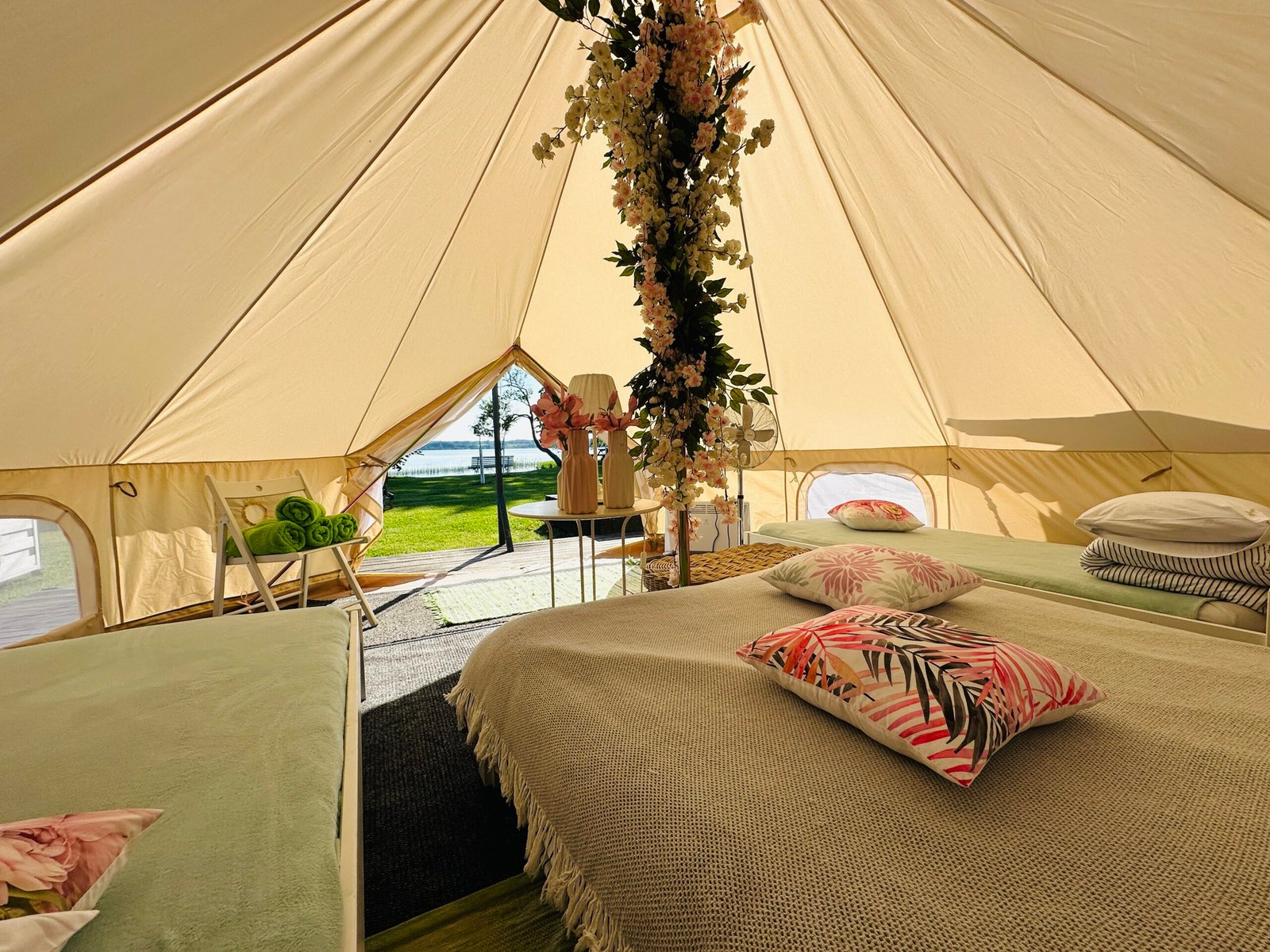 Glamping tents for families