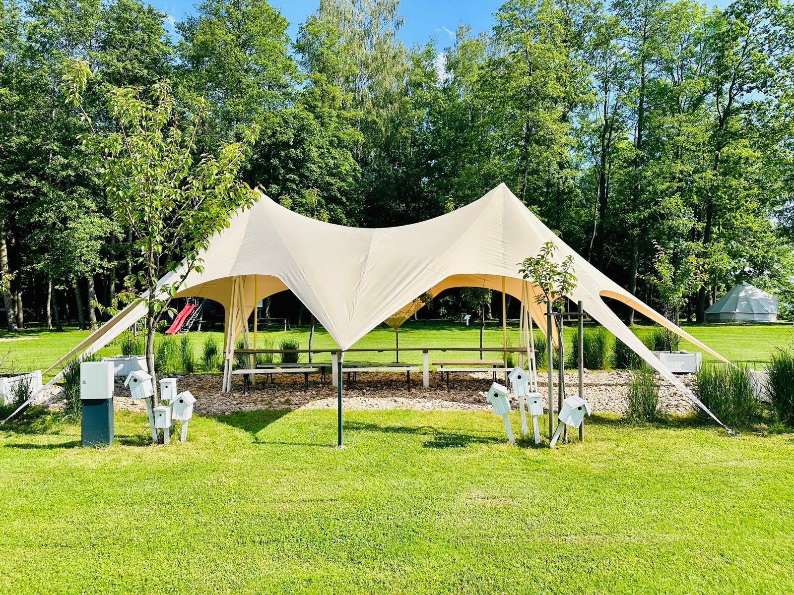 Nature getaway with children
