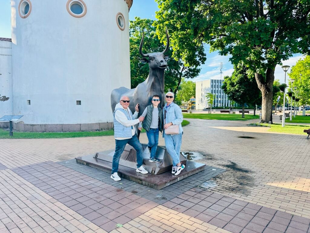 Tauragė with kids