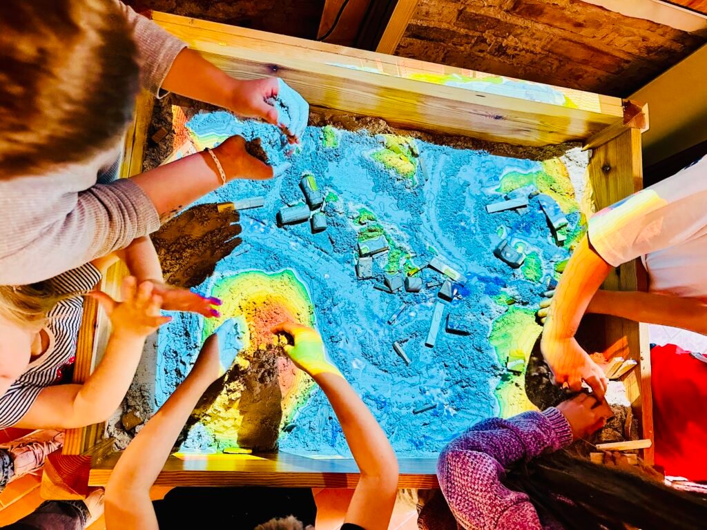 Unique sandbox in Taurage museum