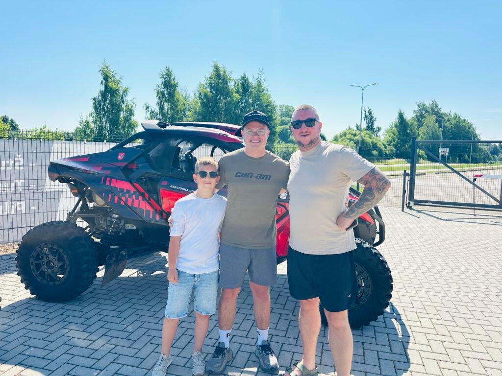 Buggy riding with R. Baciuška