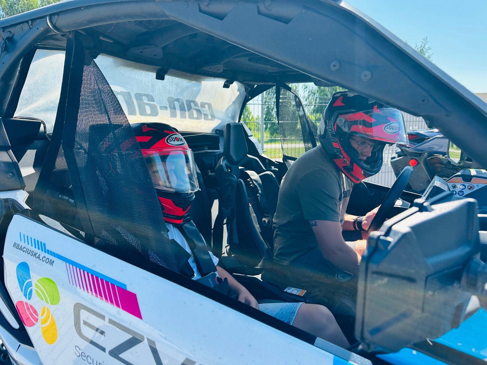 Buggy riding with R. Baciuška