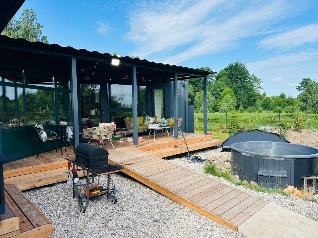 Cozy private courtyard