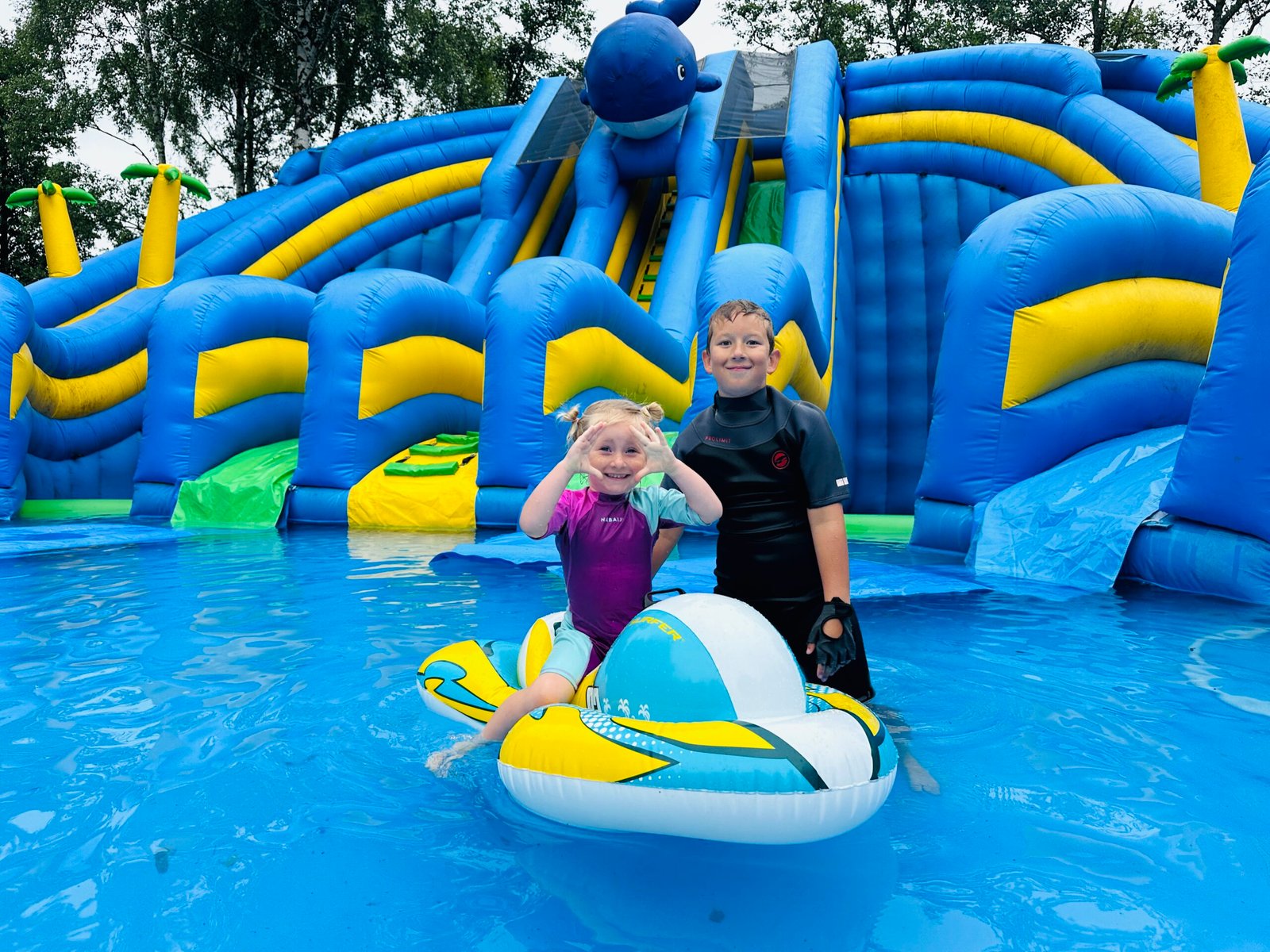 Wake Inn Vilnius Inflatable Water Park