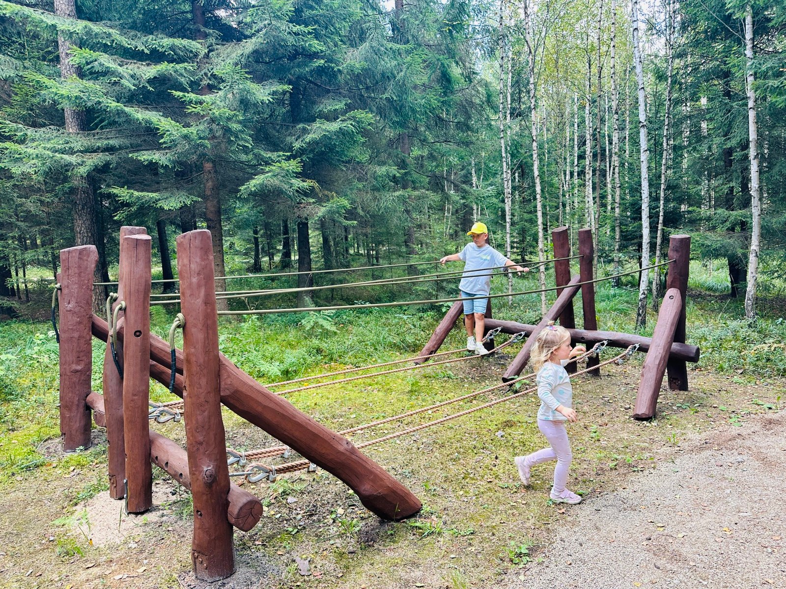 Outdoor playground for children