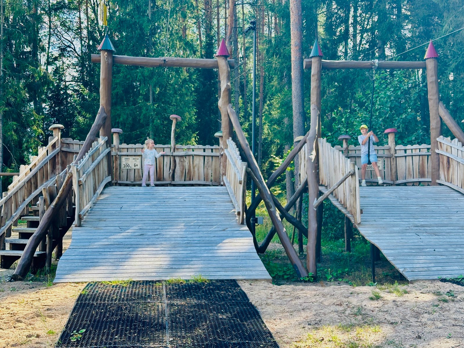 Leisure parks for children in Vilnius