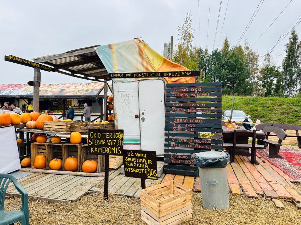 Where to see pumpkins in Lithuania